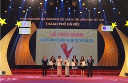 Bình nước nóng Rossi lọt Top 5 hàng Việt được người tiêu dùng yêu thích năm 2016